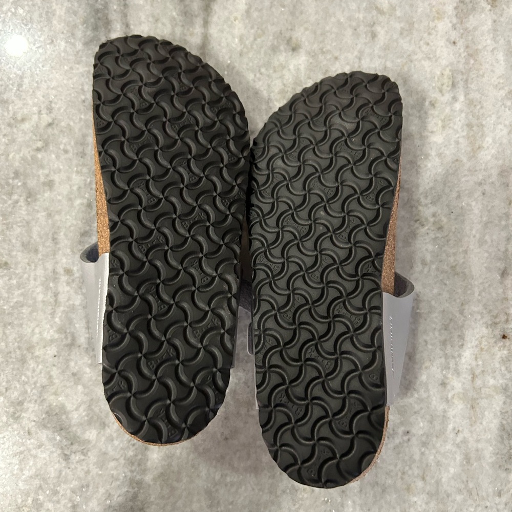 Birkenstock Kids Sandals - Silver and Brown - Picture 9 of 10